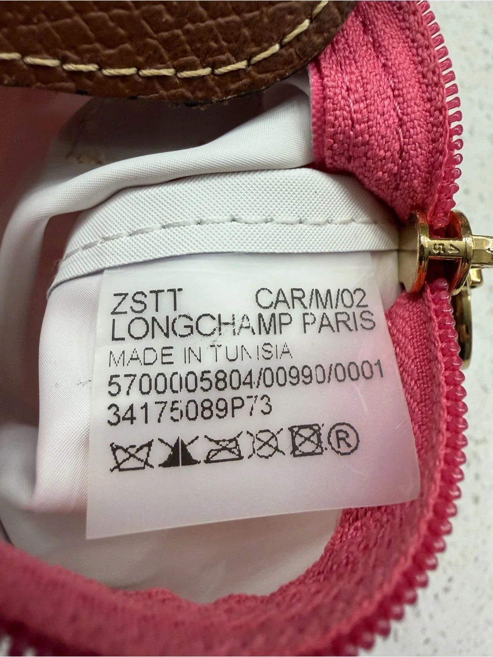 Longchamp compact authentic